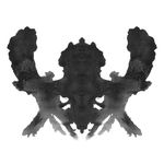 Inkblot card 1